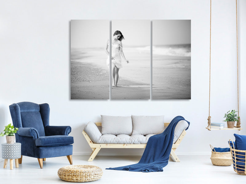 3-piece-canvas-print-a-walk-on-the-beach-ii