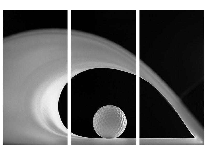 3-piece-canvas-print-golf-ball