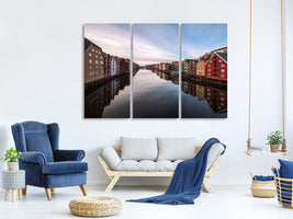 3-piece-canvas-print-trondheim-norway