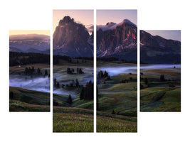 4-piece-canvas-print-an-alpine-morning