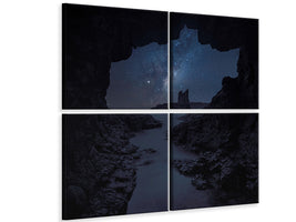 4-piece-canvas-print-cathedral-rock