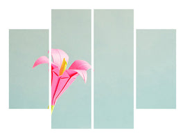 4-piece-canvas-print-flowers-origami