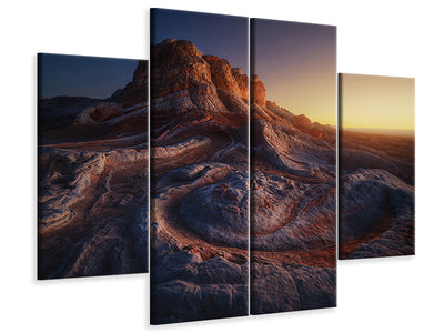 4-piece-canvas-print-gold-pocket