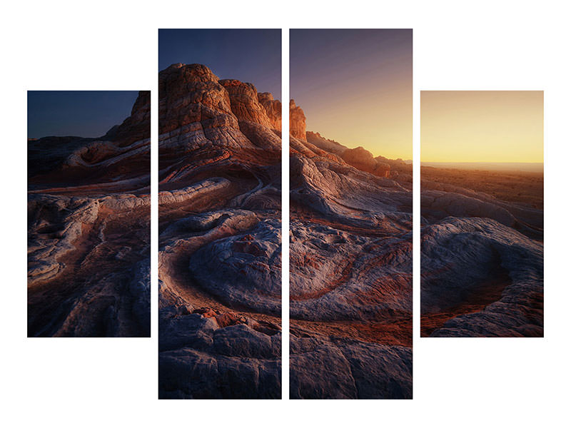4-piece-canvas-print-gold-pocket
