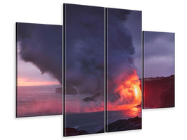 4-piece-canvas-print-kalapana-coast-hawaii