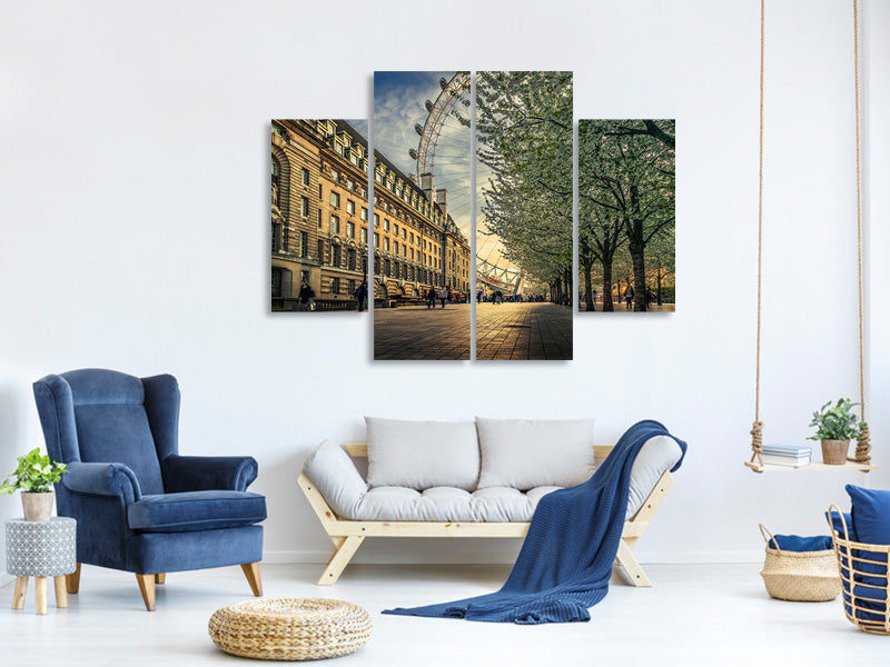 4-piece-canvas-print-last-daylights-at-the-london-eye