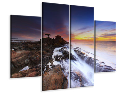 4-piece-canvas-print-natural-force-water