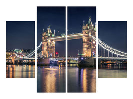 4-piece-canvas-print-night-at-the-tower-bridge