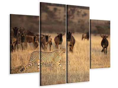 4-piece-canvas-print-on-the-hunt