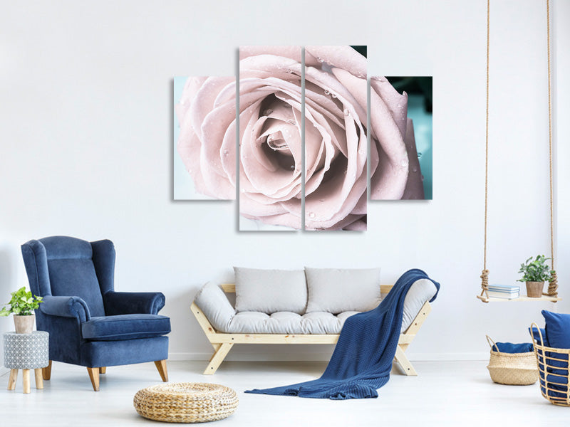 4-piece-canvas-print-pastel-rose