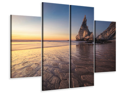 4-piece-canvas-print-portugal-praia-da-ursa