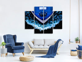 4-piece-canvas-print-starship