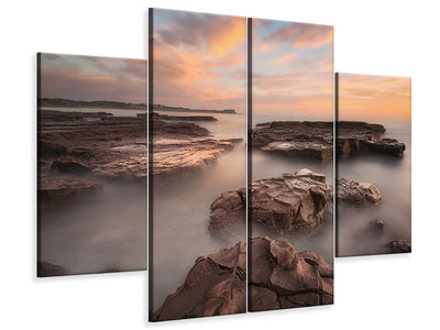 4-piece-canvas-print-summer-glow