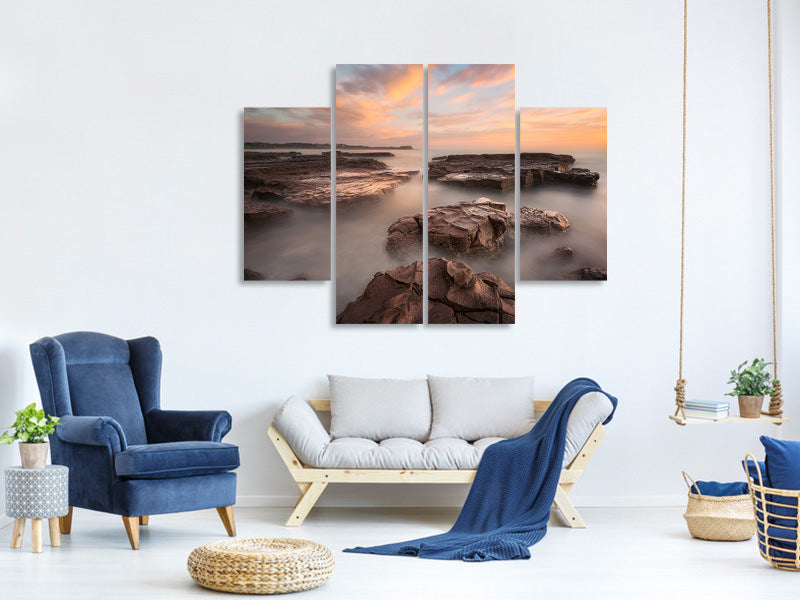 4-piece-canvas-print-summer-glow