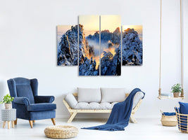4-piece-canvas-print-sunrise-at-mt-huang-shan