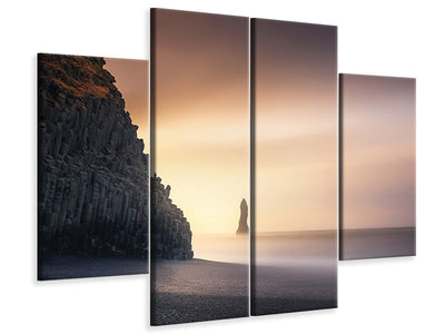 4-piece-canvas-print-sunrise-in-reynisfjara