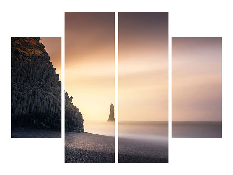 4-piece-canvas-print-sunrise-in-reynisfjara