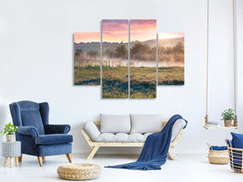 4-piece-canvas-print-sunset-on-hill