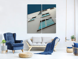 4-piece-canvas-print-ten-little-windows-ii