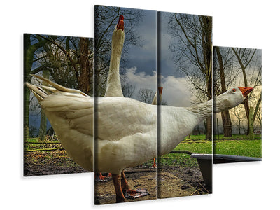 4-piece-canvas-print-the-3-geese