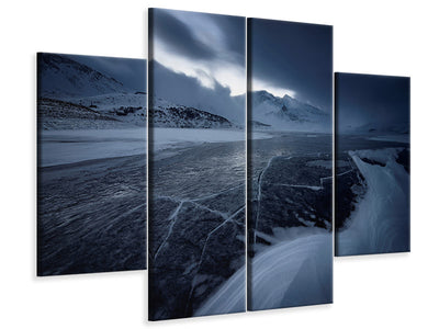 4-piece-canvas-print-the-grip-of-ice