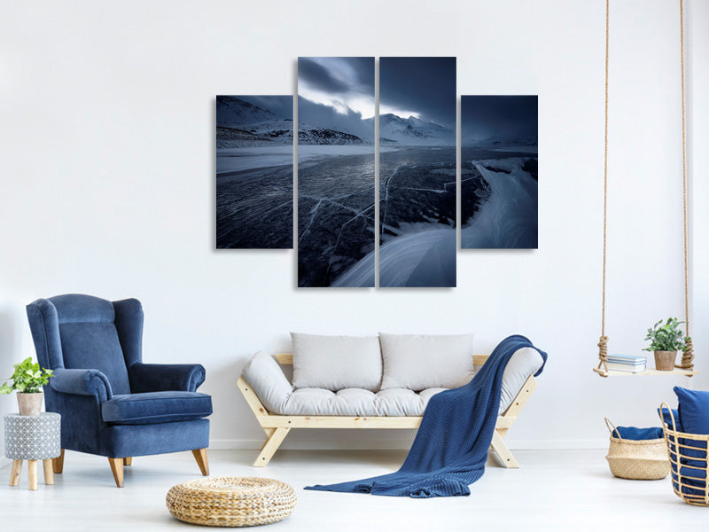 4-piece-canvas-print-the-grip-of-ice