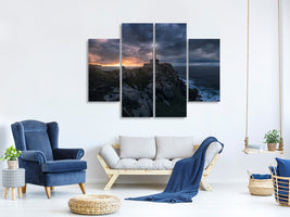 4-piece-canvas-print-the-light-at-the-end-of-the-world