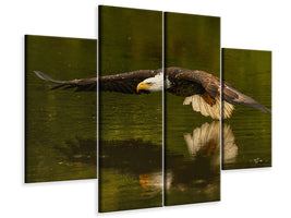 4-piece-canvas-print-the-reflective-pond