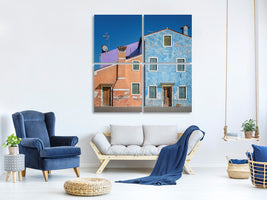 4-piece-canvas-print-the-small-house-color-dog