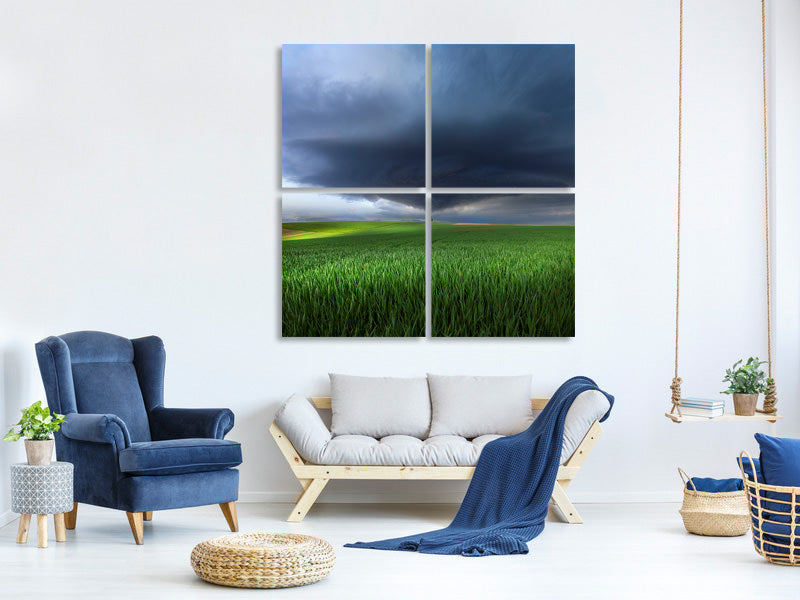 4-piece-canvas-print-thunderstorm-cell-over-the-alb-plateau