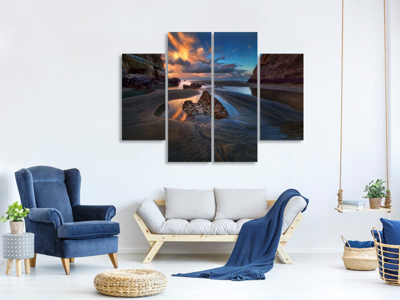 4-piece-canvas-print-when-the-tide-receded