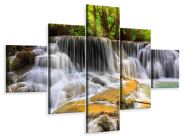 5-piece-canvas-print-national-park-si-nakharin