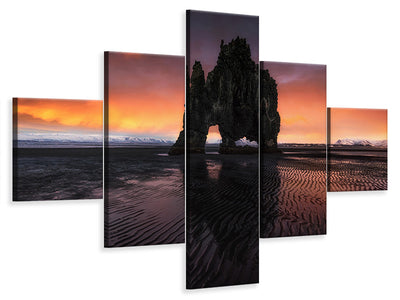 5-piece-canvas-print-rhino