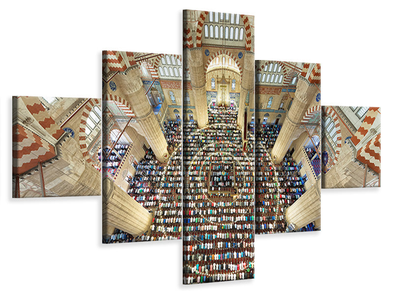 5-piece-canvas-print-selimiye-mosque