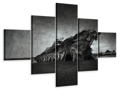 5-piece-canvas-print-wind-blown