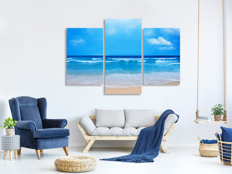 modern-3-piece-canvas-print-gentle-beach-waves