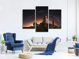 modern-3-piece-canvas-print-night-in-the-old-castle