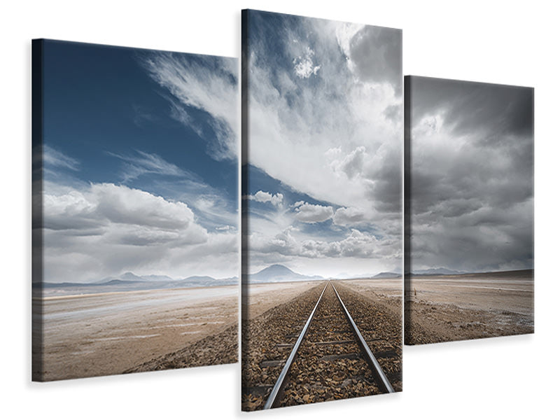 modern-3-piece-canvas-print-the-long-road