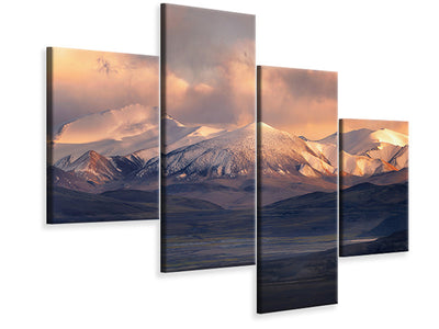 modern-4-piece-canvas-print-cappuccino
