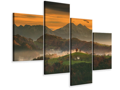 modern-4-piece-canvas-print-church