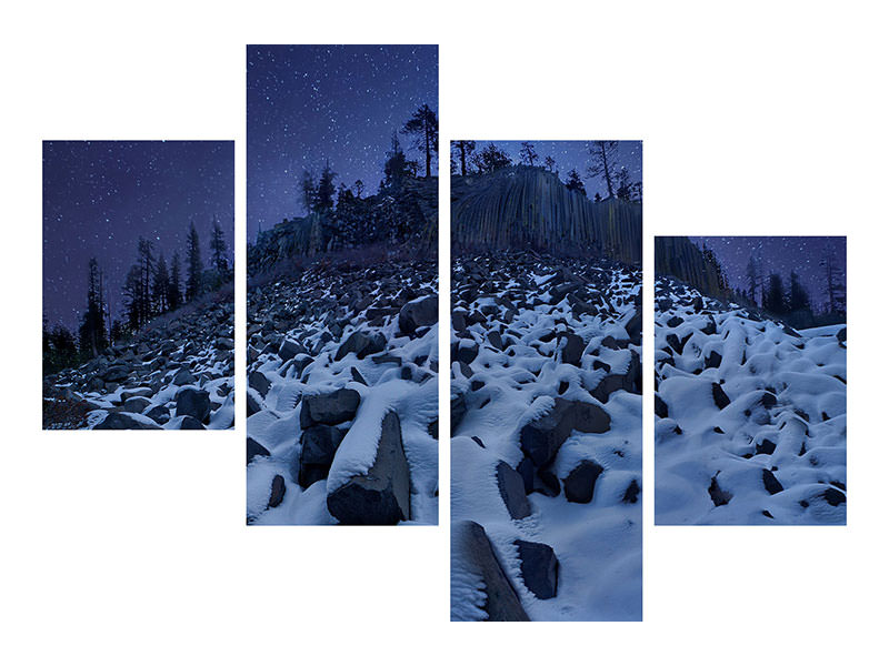 modern-4-piece-canvas-print-cold-mountain-devils-postpile