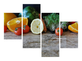 modern-4-piece-canvas-print-fruit-and-vegetables