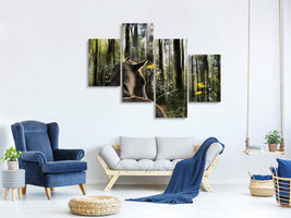 modern-4-piece-canvas-print-sound-are-forest