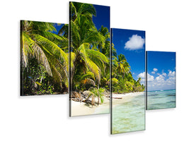 modern-4-piece-canvas-print-the-deserted-island