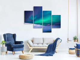 modern-4-piece-canvas-print-the-polar-light