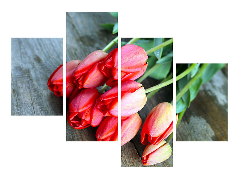 modern-4-piece-canvas-print-the-red-tulip-bouquet