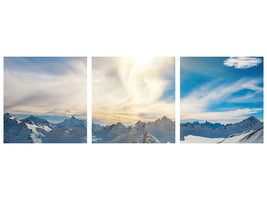 panoramic-3-piece-canvas-print-over-the-snowy-peaks