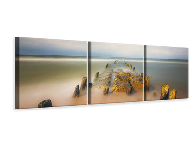 panoramic-3-piece-canvas-print-sea-road