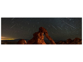 panoramic-canvas-print-geminid-meteor-shower-above-the-elephant-rock