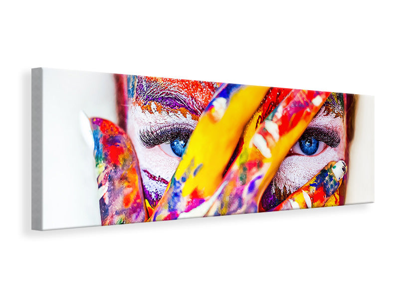 panoramic-canvas-print-make-up-art